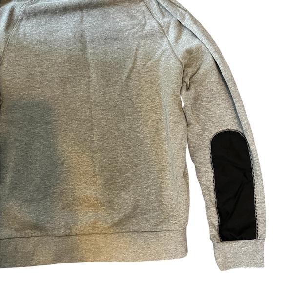 Calvin Klein Gray Women’s Performance Workout Fitness Sweatshirt Large Mesh - Picture 6 of 7